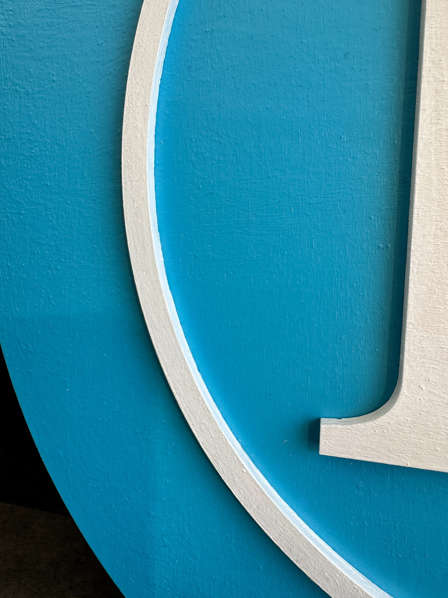 Stemma SSC Napoli in Legno