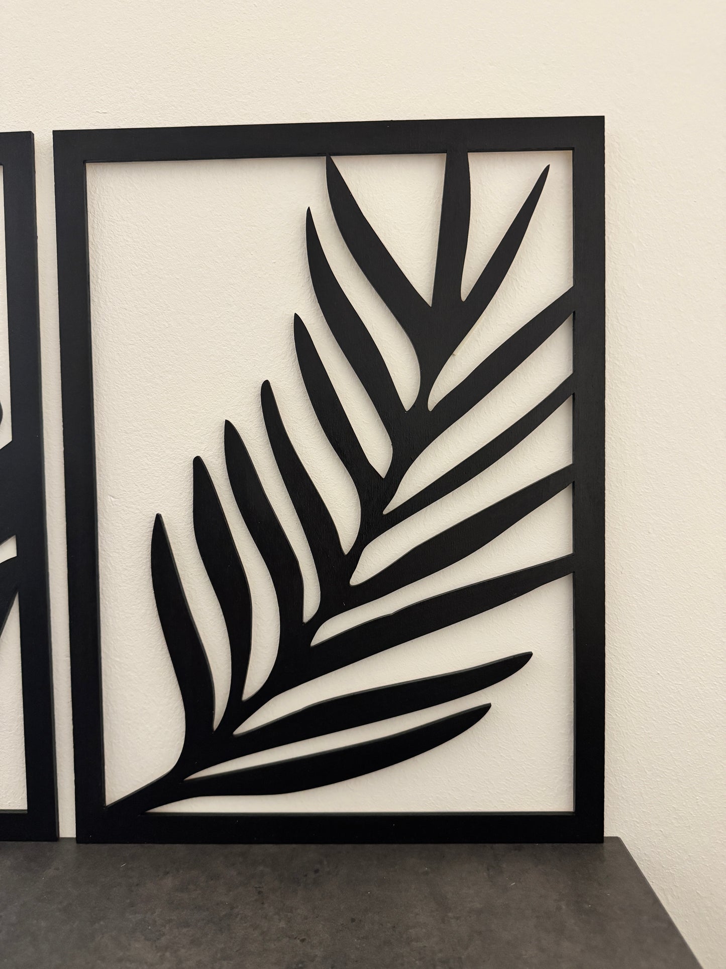 WallDecor Foglie in legno 3D