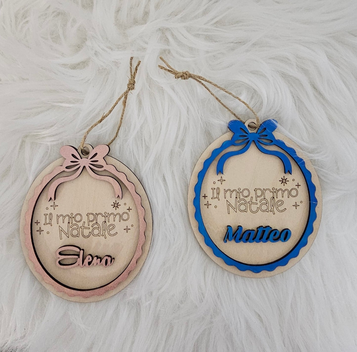 Pallina di Natale Personalizzata “Il Mio Primo Natale”