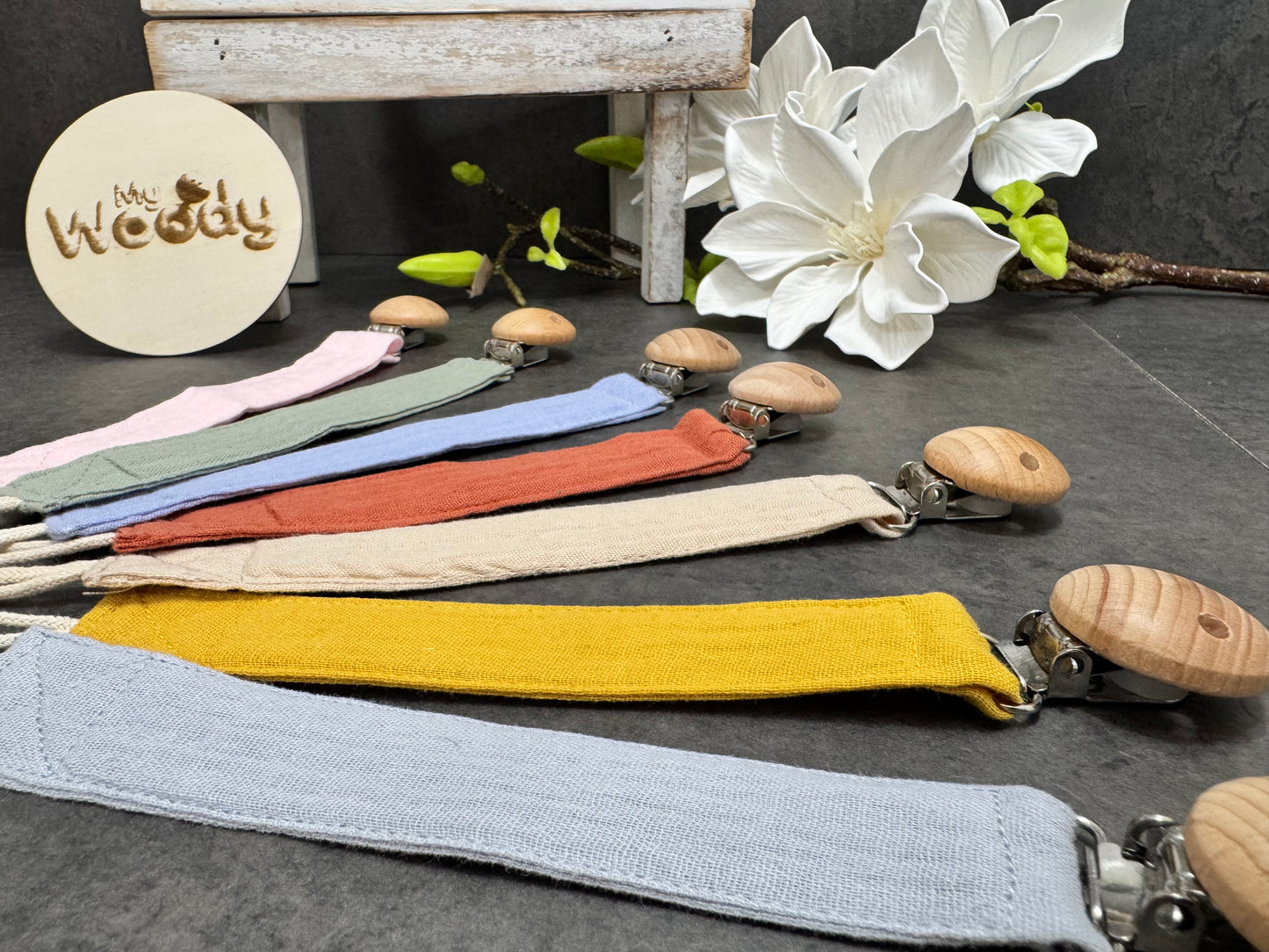 Portaciuccio mussola personalizzato