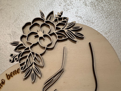 Cuore con Manine Festa del Papà