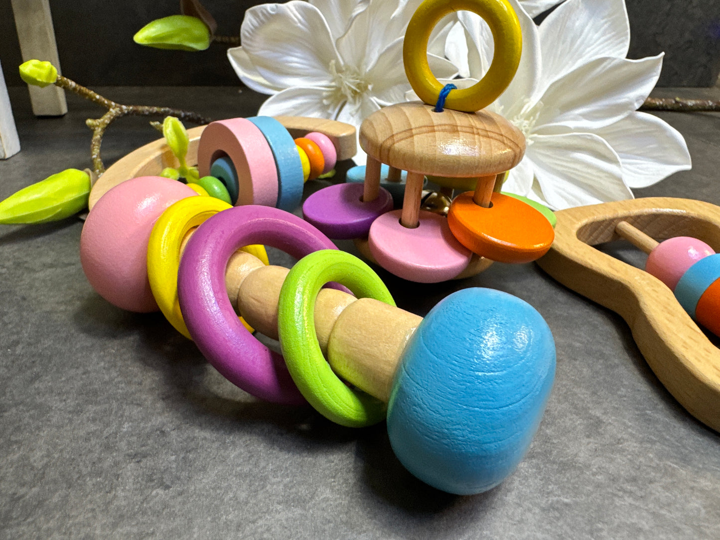 Set Gioco Neonato "Manine Curiose"