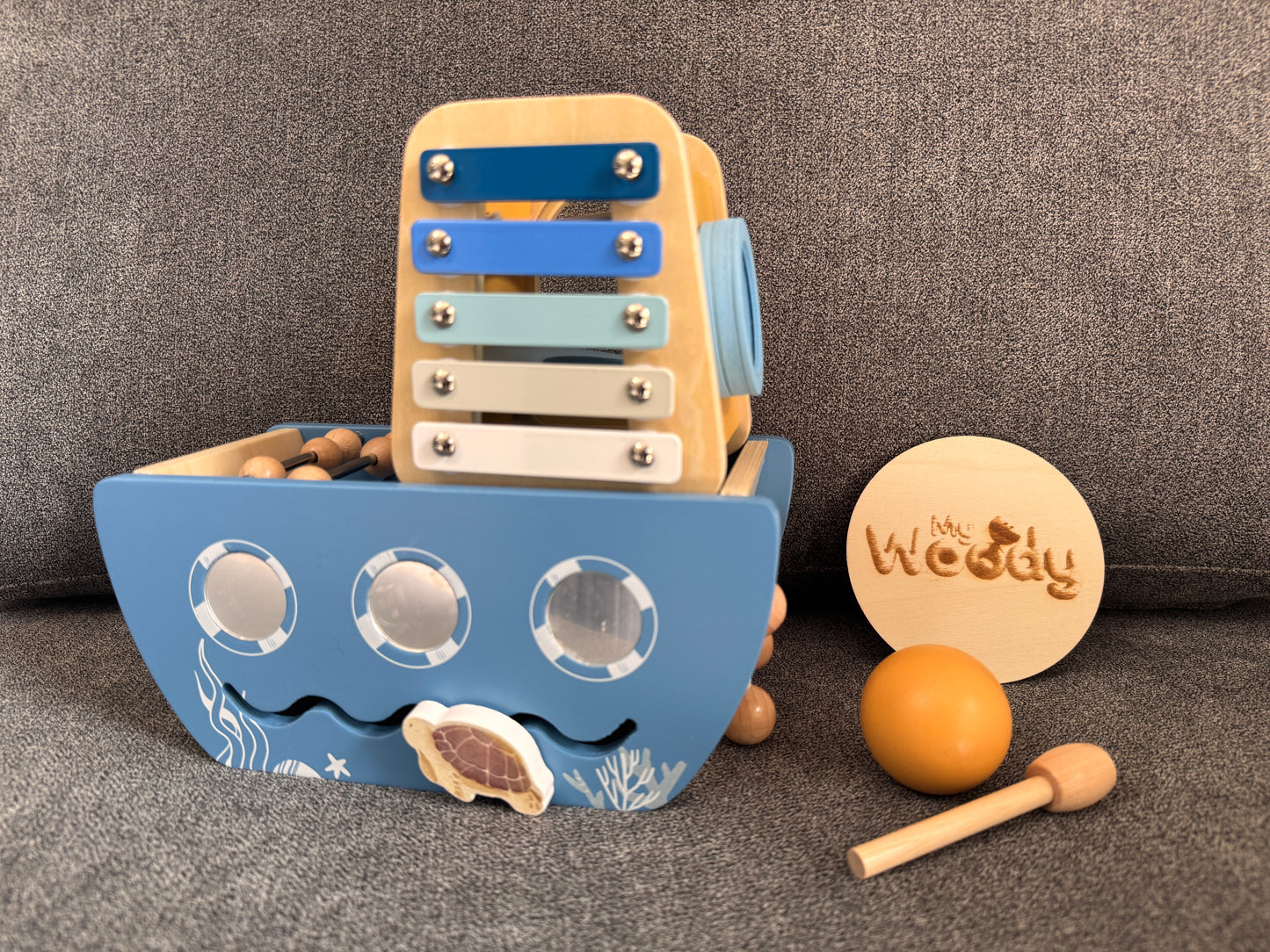 Gioco Montessori "Nave azzurra"