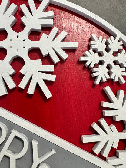 Ghirlanda Natalizia WallDecor in legno