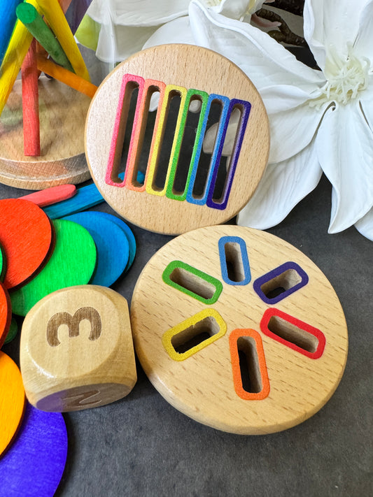 Gioco Montessori “Vasetto delle Forme e dei Colori”