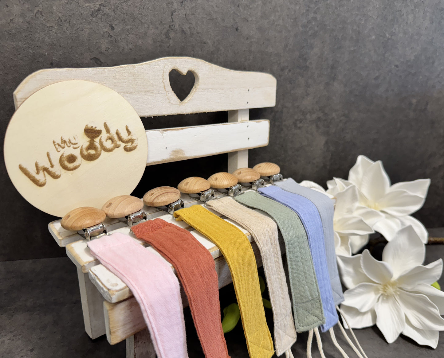 Portaciuccio mussola personalizzato