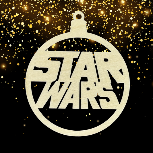 Set Palline di Natale in Legno – Star Wars