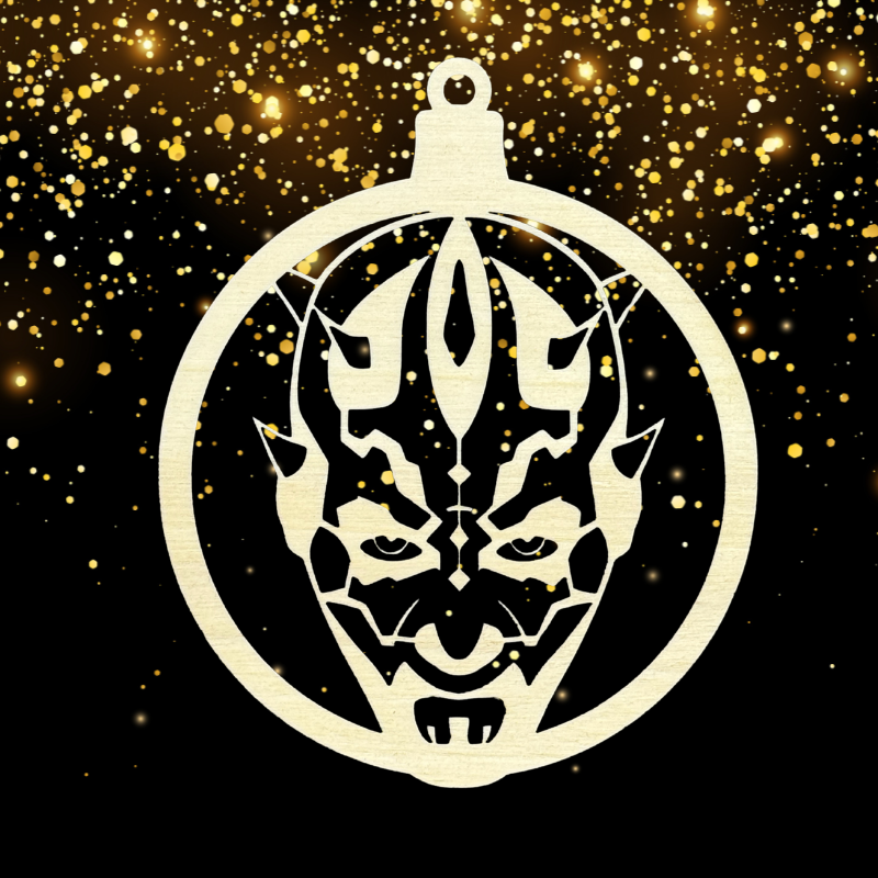 Set Palline di Natale in Legno – Star Wars