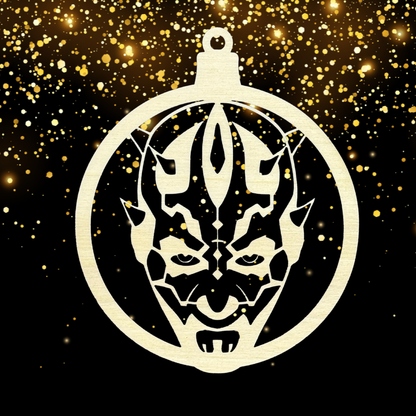 Set Palline di Natale in Legno – Star Wars