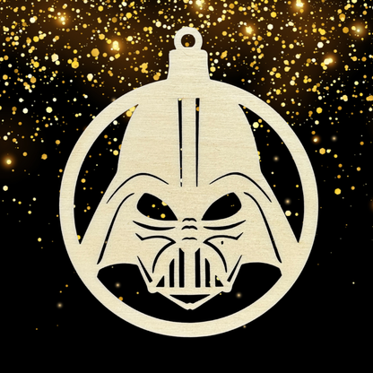 Set Palline di Natale in Legno – Star Wars