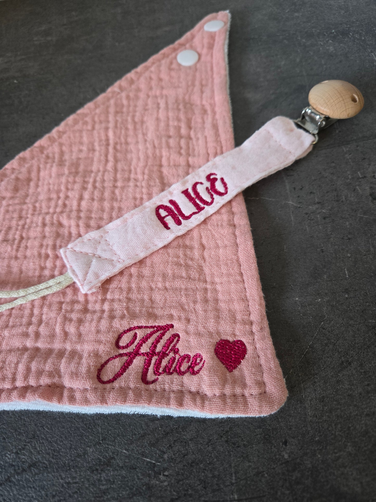 Set MyWoody "Baby one" Regalo neonato ricamato e personalizzato