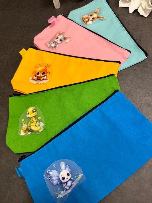 Astuccio Trousse Colorata Bambino Personalizzato