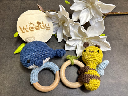 Sonaglio con Animaletto Ricamato