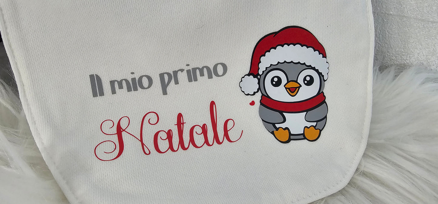 Body e Bavaglino Personalizzati “Il Mio Primo Natale”