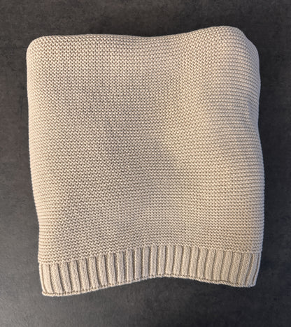 Coperta in Cotone con Personalizzazione Ricamata