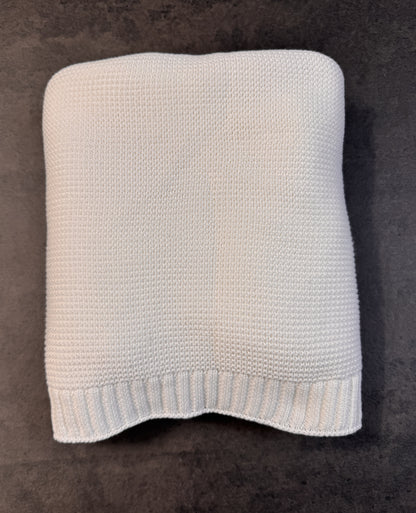 Coperta in Cotone con Personalizzazione Ricamata