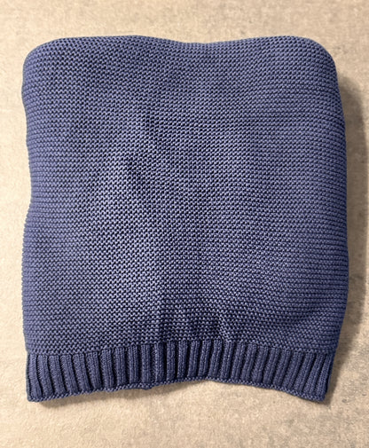 Coperta in Cotone con Personalizzazione Ricamata