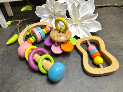 Set Gioco Neonato "Manine Curiose"