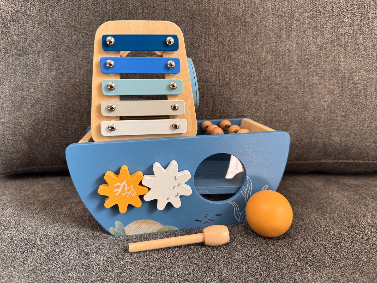 Gioco Montessori "Nave azzurra"