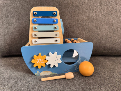 Gioco Montessori "Nave azzurra"
