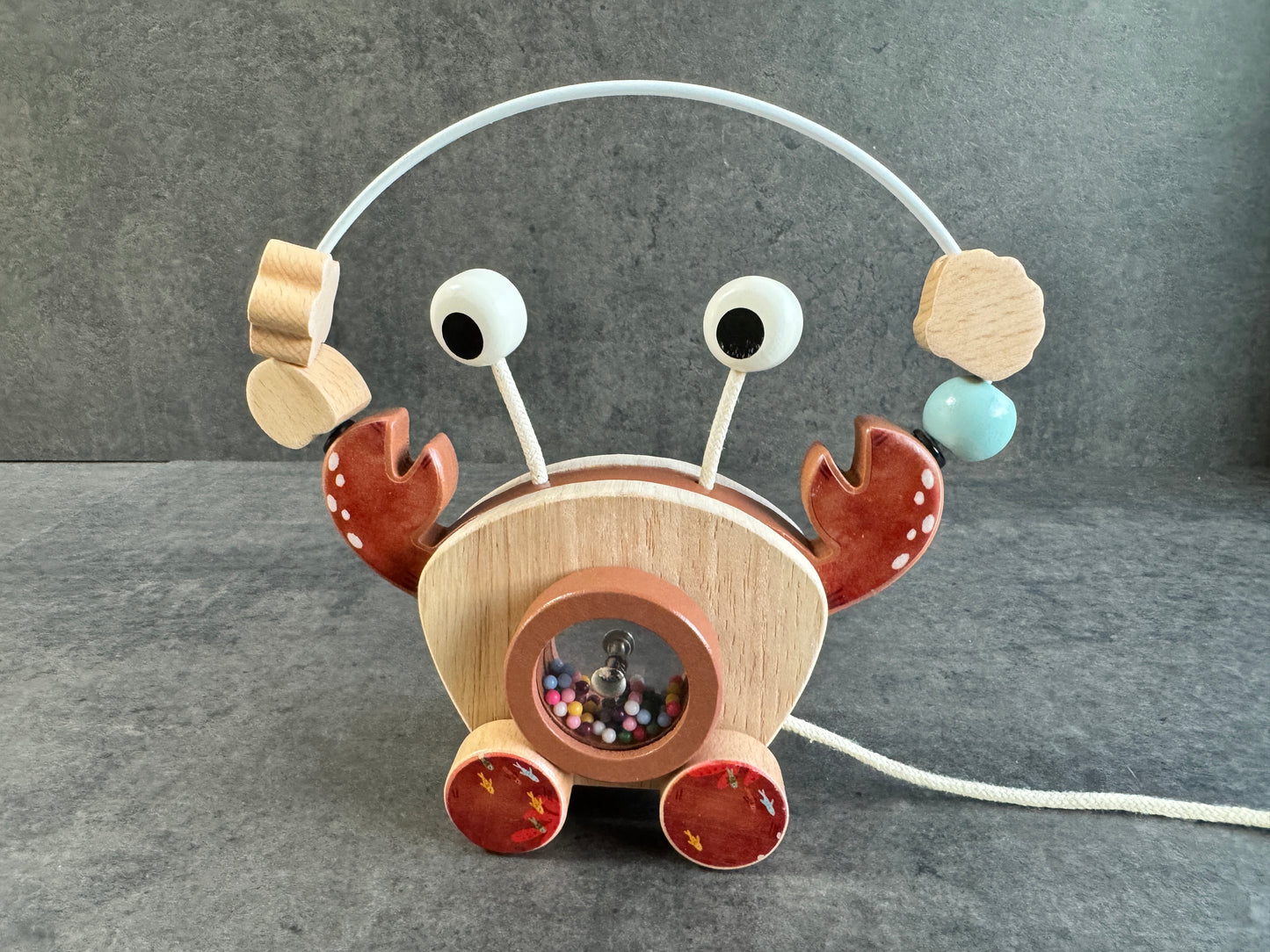 Gioco Montessori “Granchietto in Legno"