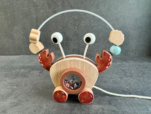 Gioco Montessori “Granchietto in Legno"