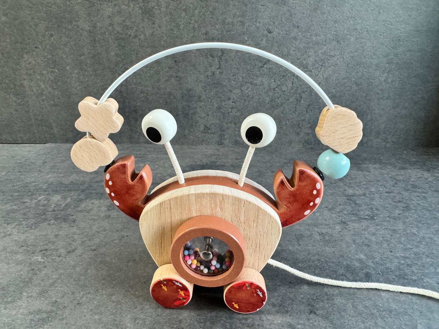 Gioco Montessori “Granchietto in Legno"