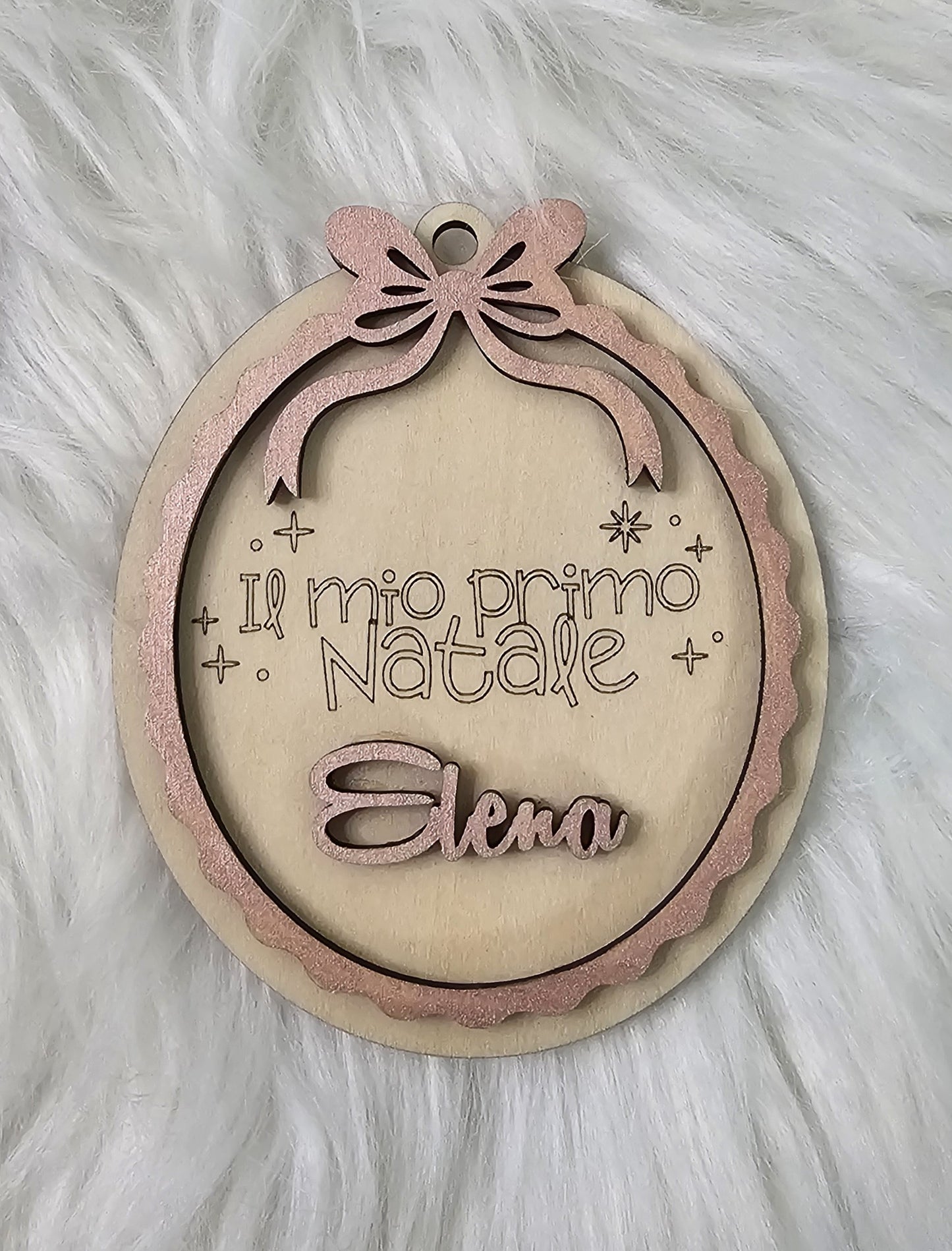 Pallina di Natale Personalizzata “Il Mio Primo Natale”
