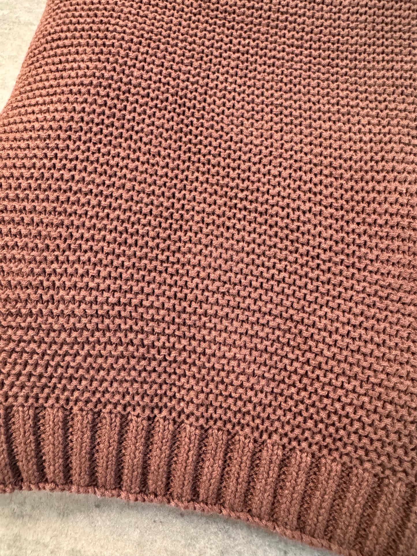 Coperta in Cotone con Personalizzazione Ricamata