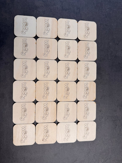 Gioco Montessori “Memory in legno per bambini tema safari"