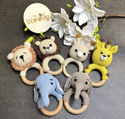 Sonaglio con Animaletto Ricamato