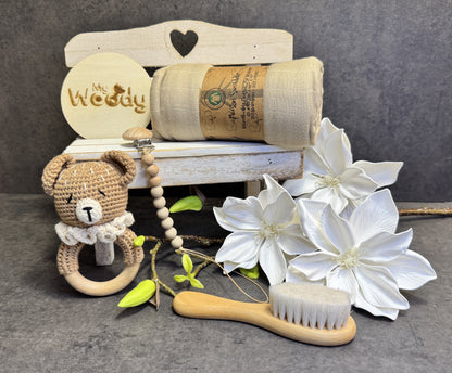 Set Regalo Neonato "Primi Sogni Orsetto"