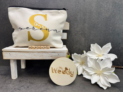Trousse/Pochette Personalizzata con Nome o Frase