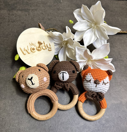 Sonaglio con Animaletto Ricamato