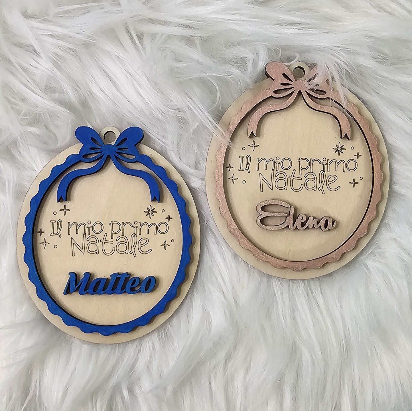 Pallina di Natale Personalizzata “Il Mio Primo Natale”