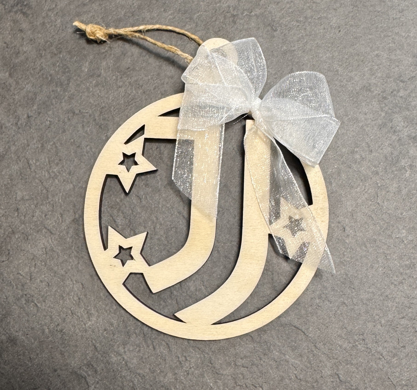 Pallina di Natale in Legno Squadra di Calcio