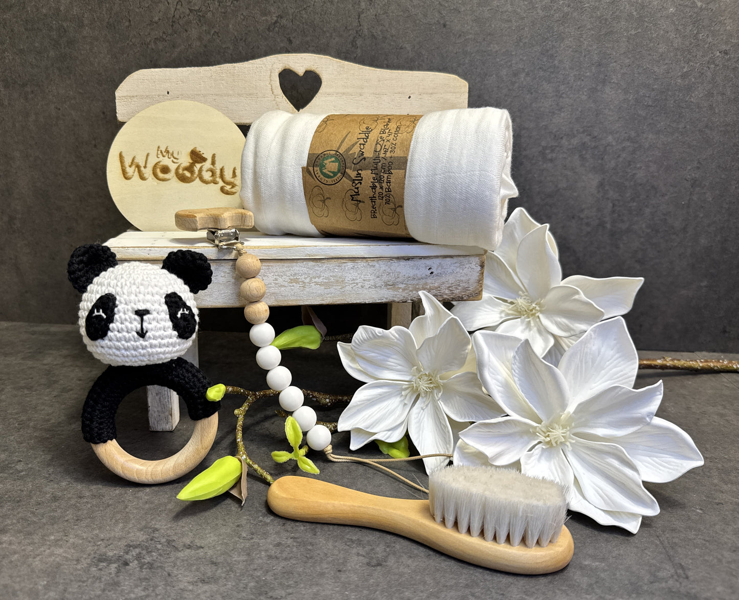 Set Regalo Neonato "Primi Sogni Panda"