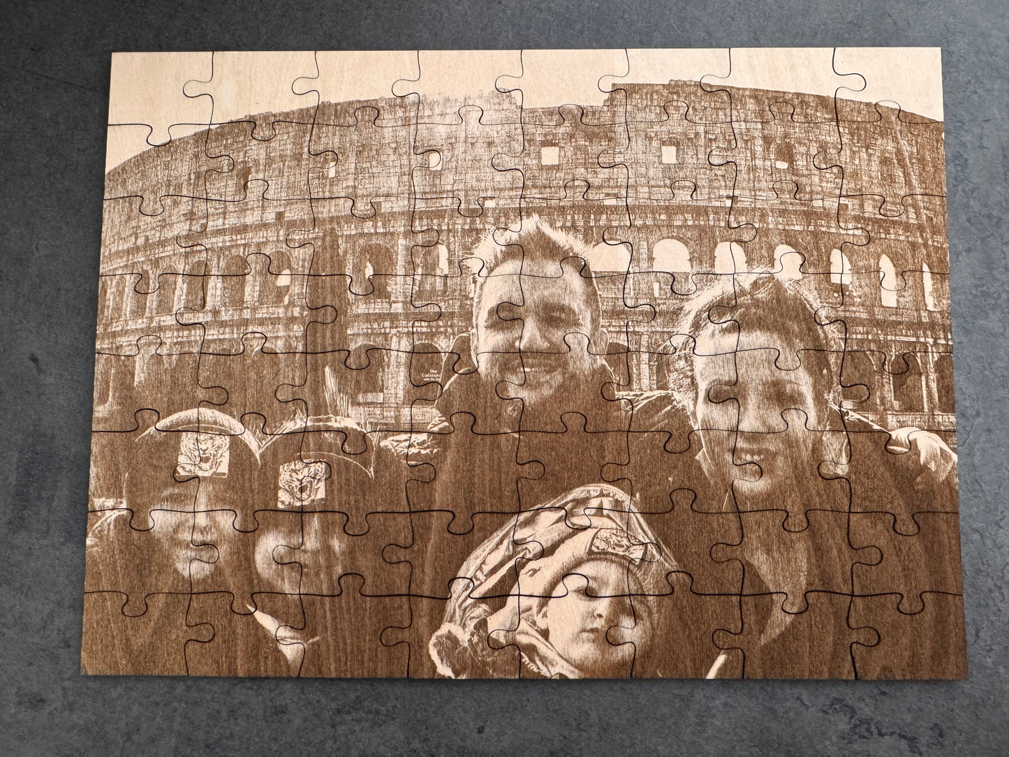 Puzzle in Legno Personalizzato con Foto