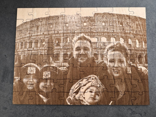 Puzzle in Legno Personalizzato con Foto