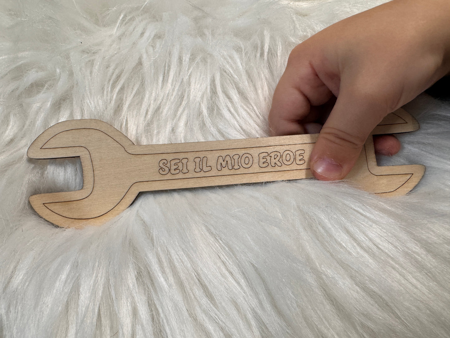 Cassetta degli Attrezzi in Legno Personalizzata per Papà