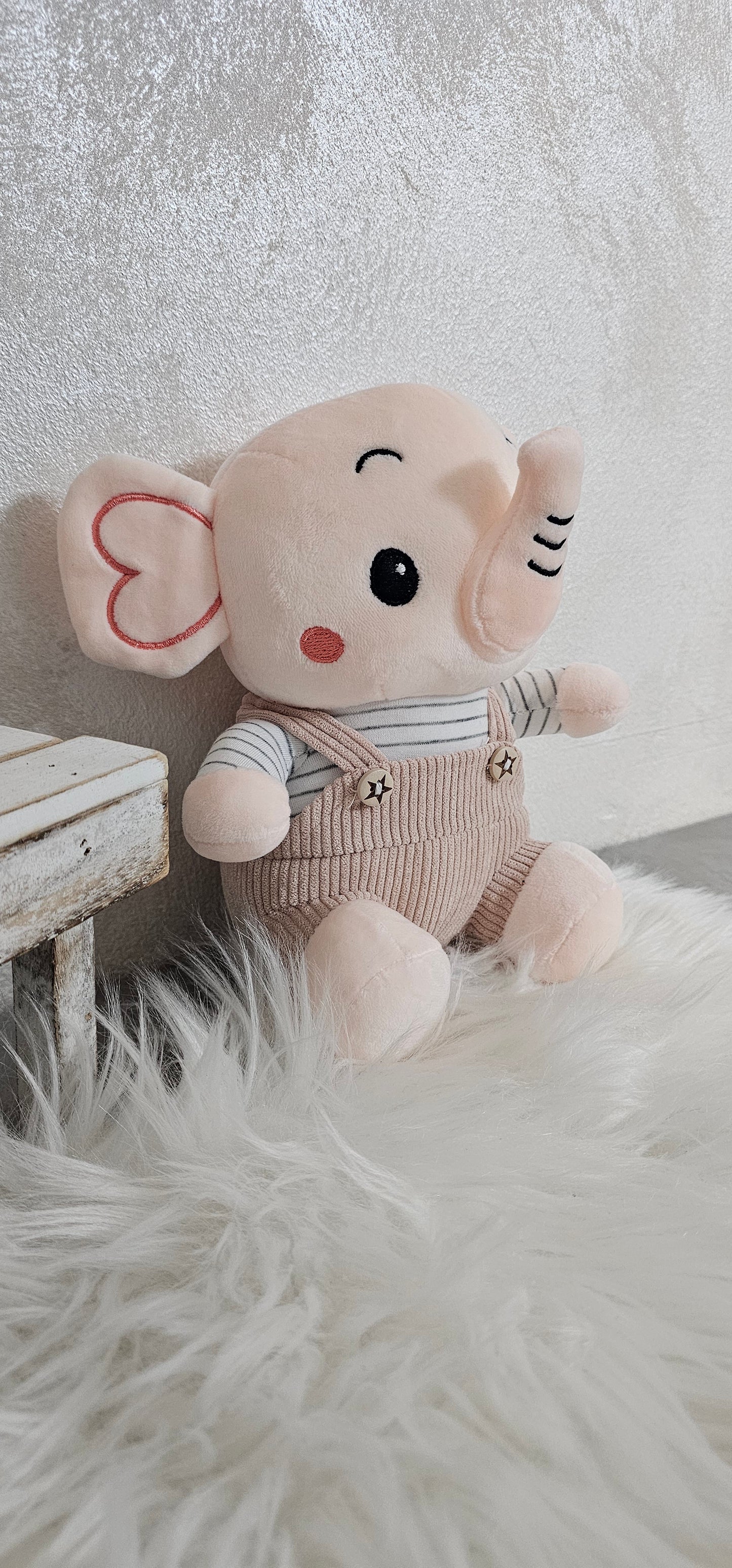 Set Regalo Neonato "Copertina e Elefantino"