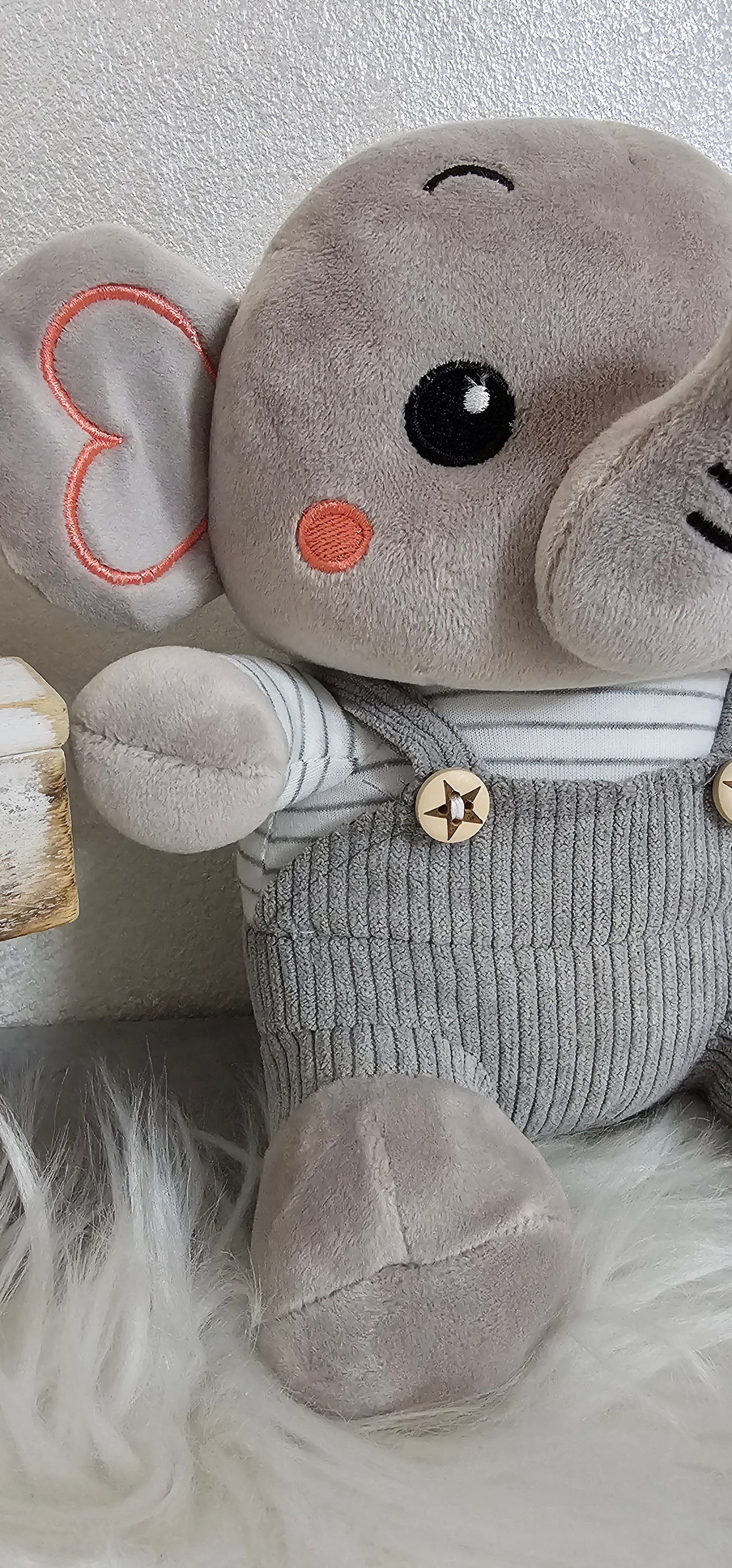 Morbido peluche Elefantino